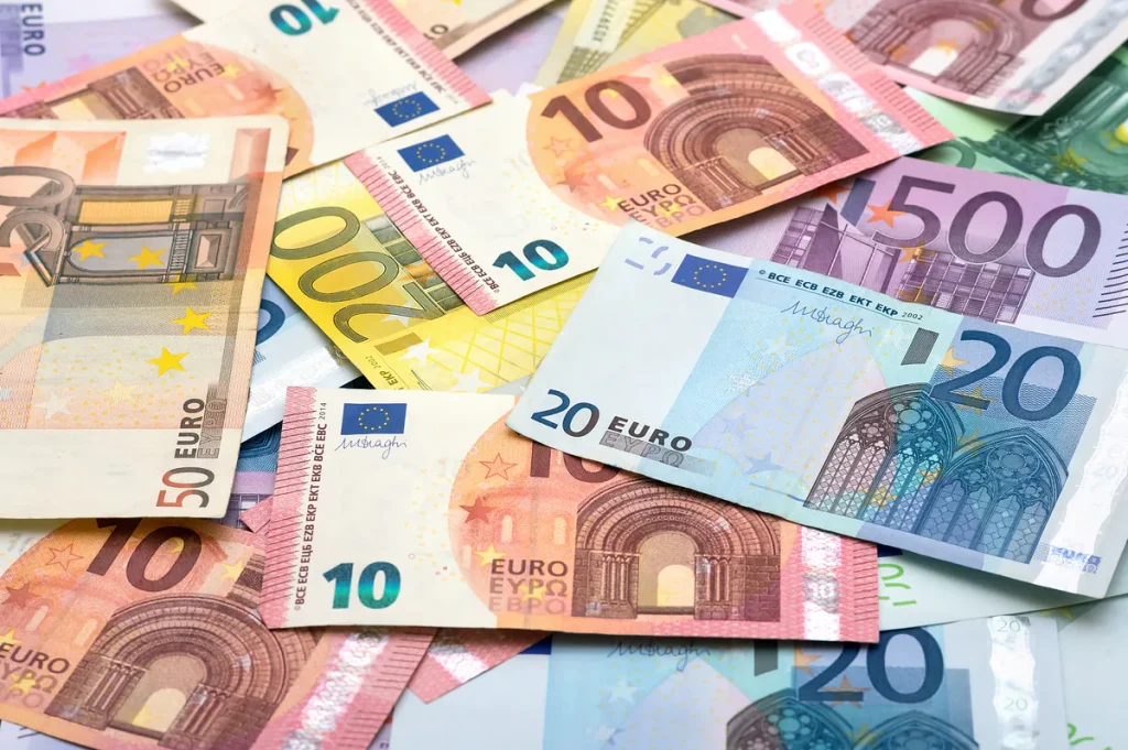 Các mệnh giá của Euro (EUR) – Tiền giấy Euro