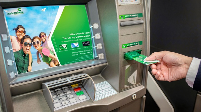 Cách tạo bill chuyển tiền tại máy ATM