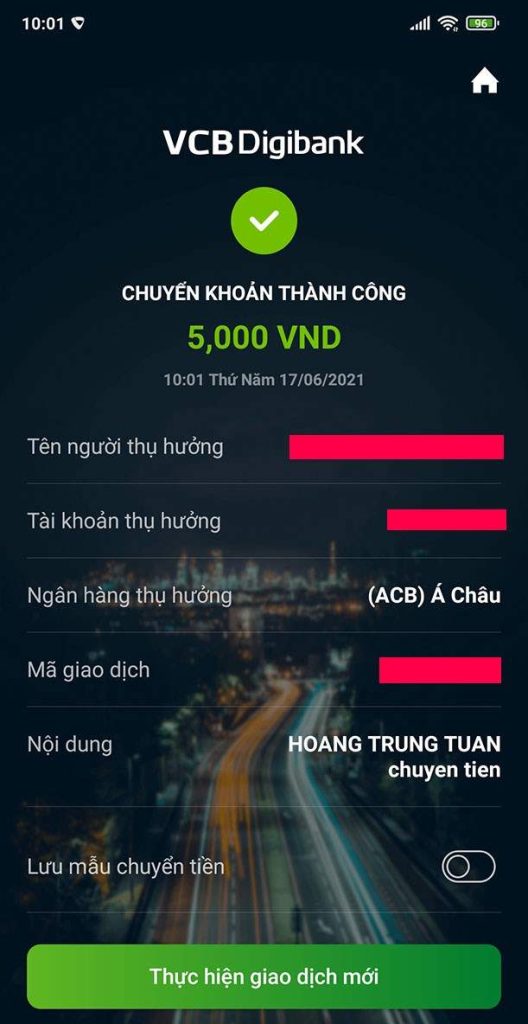 Cách tạo bill chuyển tiền Vietcombank nhanh chóng nhất 2023