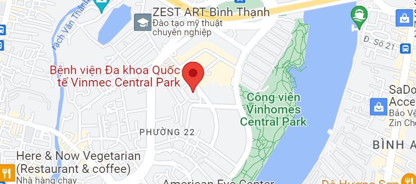 Địa chỉ Bệnh viện Vinmec Central Park