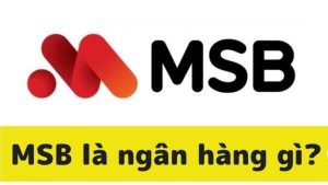 Read more about the article MSB là ngân hàng gì? Ngân hàng MSB có uy tín và chất lượng không?