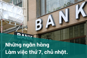 Read more about the article Cập nhật danh sách ngân hàng làm việc thứ 7 năm 2023